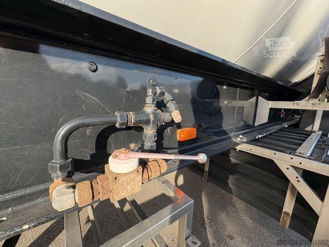 Semi-remorque silo FELDBINDER Kip 63*63 m³*Volluft*elektr. Hydraulik*TÜV*ADR*