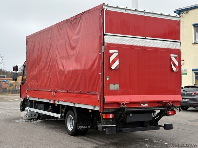 Camion bâché RENAULT D 210 7.5*Automatik*E6d*LBW*Bordwände*Klima*TÜV*