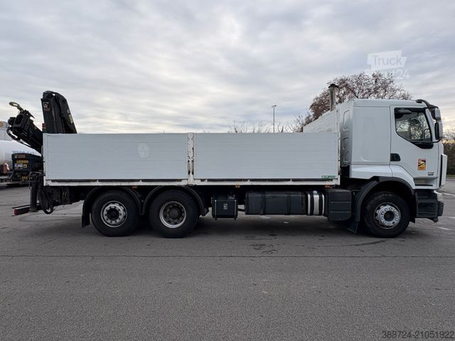 Lastbilmonteret kran RENAULT Premium410*HIAB*Lenk+Lift*Klima*AHK*TÜV*
