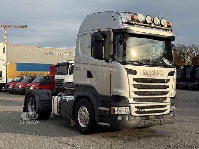 Standaard trekker SCANIA R490*E6c*Retarder*Zweikreishydraulik*Navi*Klima*