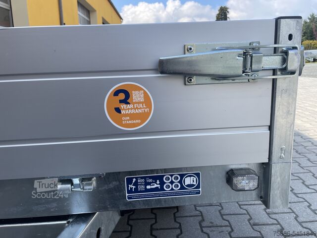 Kippiperävaunu Saris K1 276 150 2700 Heckkipper