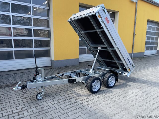 Tilhenger med tipp Saris K1 276 150 2000 Kipper Rückwärtskipper