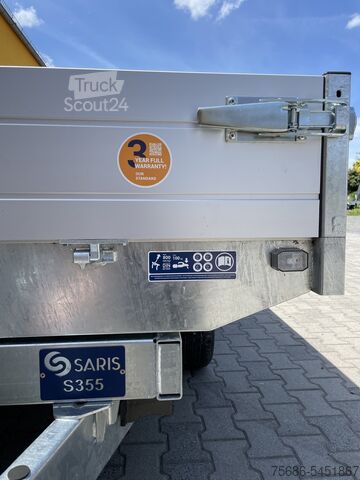 Savivartė priekaba Saris K1 306 184 3500 Elektrische Kippfunktion