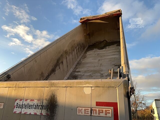Tipper Semi-trailer Kempf 3-axle aluminium tipper semi-trailer