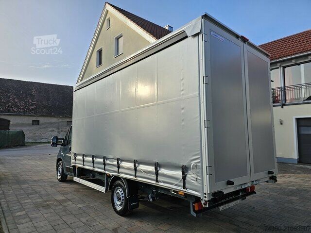 Schuifzeil bestelwagen Fiat Ducato 35 MAXI 180 Pritsche Plane 4,90 Meter