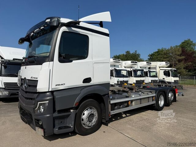 Wissellaadbak vrachtwagen MERCEDES-BENZ ACTROS 2540 L BDF-Fahrgestell LBW 1,5 T*LENK