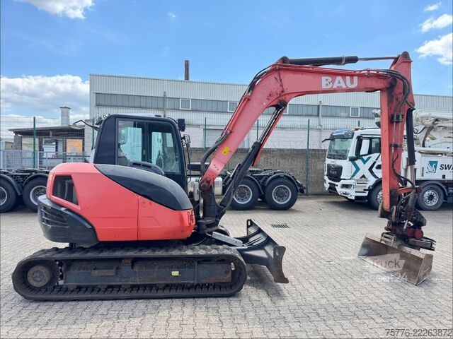 Minigraver KUBOTA KX080-4    Rototilt RS30  + Sortier/Greifmodul