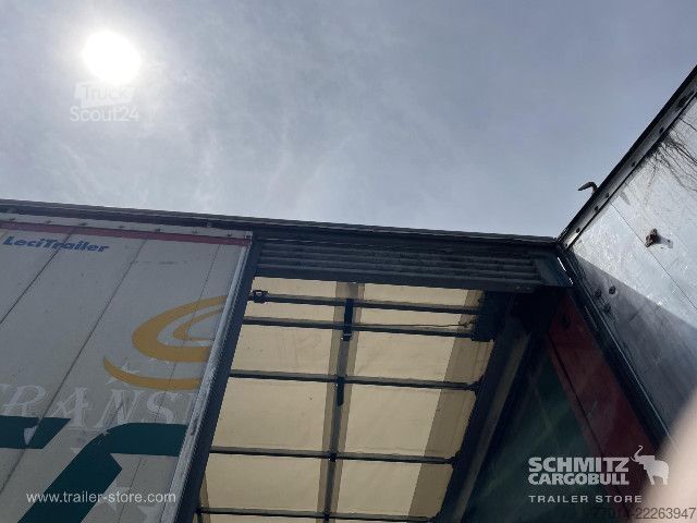 Brandalı açık yarı römork Leci Trailer Curtainsider Coil