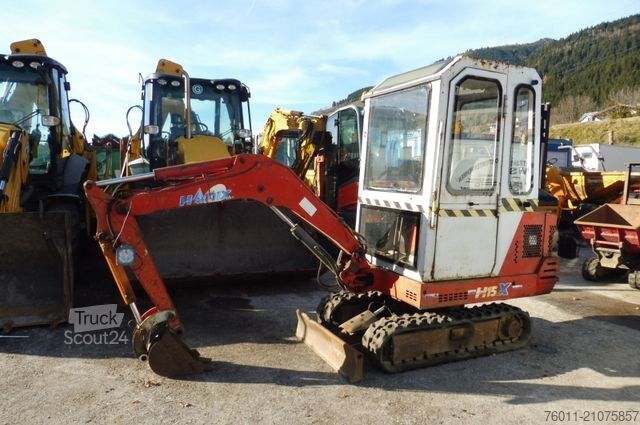 Minirýpadlo HANIX H15X