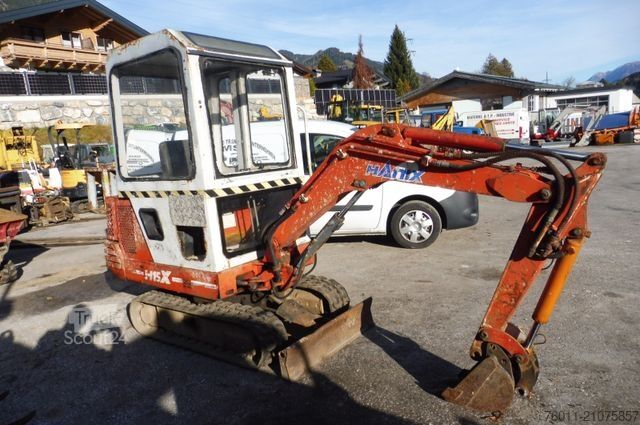 Minirýpadlo HANIX H15X