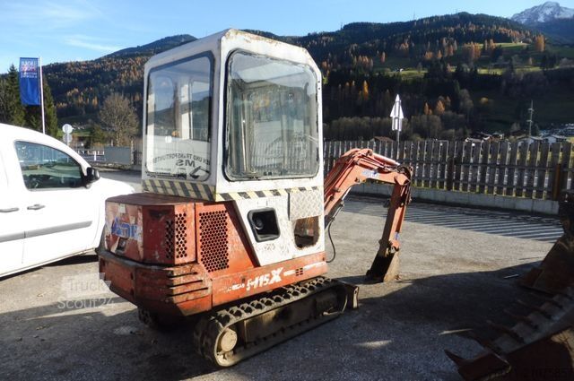 Minirýpadlo HANIX H15X