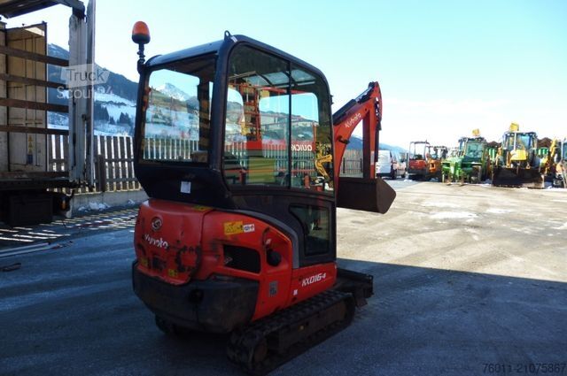 Minirýpadlo KUBOTA KX016-4
