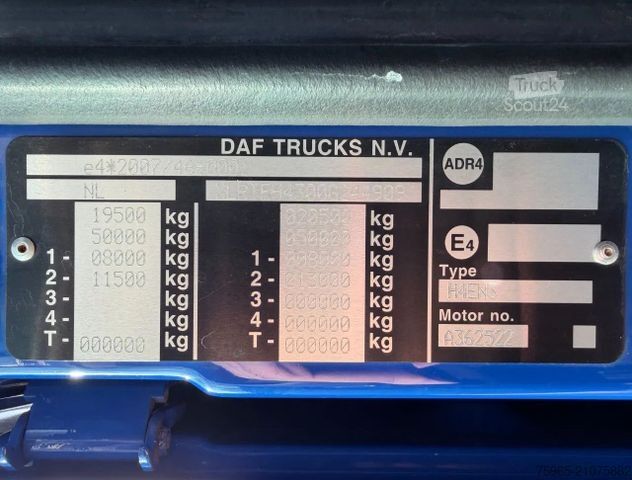 Standard tractor unit DAF XF 480 SSC FT EURO 6 PARK COOLING HOLLAND-TRUCK