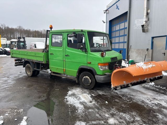 Pritschenwagen MERCEDES-BENZ 512 D Vario Doka 5-Sitzer Pritsche Schneepflug