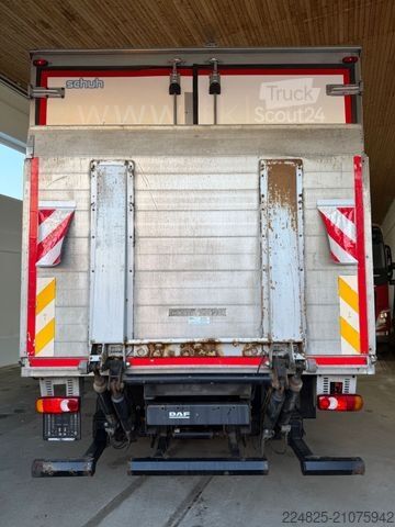Refrigerated truck DAF LF 55.250 KÜHLKOFFER + LBW EURO5 EEV
