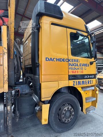Autokran MERCEDES-BENZ ACTROS 3340 PRITSCHE + PALFINGER PK 33000 / SEIL