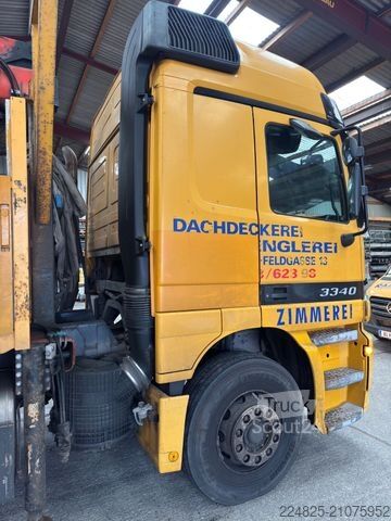 Autokran MERCEDES-BENZ ACTROS 3340 PRITSCHE OHNE KRAN WITHOUT CRANE