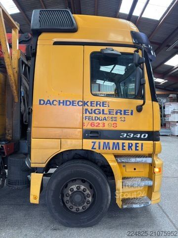 Autokran MERCEDES-BENZ ACTROS 3340 PRITSCHE OHNE KRAN WITHOUT CRANE
