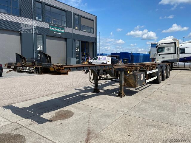 Konttikuljetukset Krone SD Chassis / ADR / 2x Extendable / MB + Disc / ...