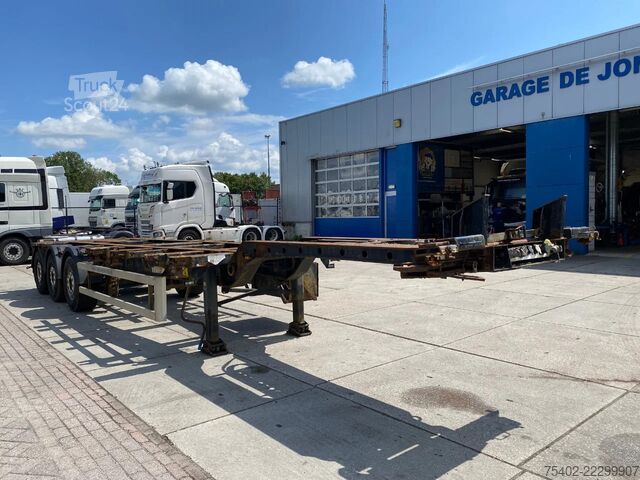 Konttikuljetukset Krone SD Chassis / ADR / 2x Extendable / MB + Disc / ...