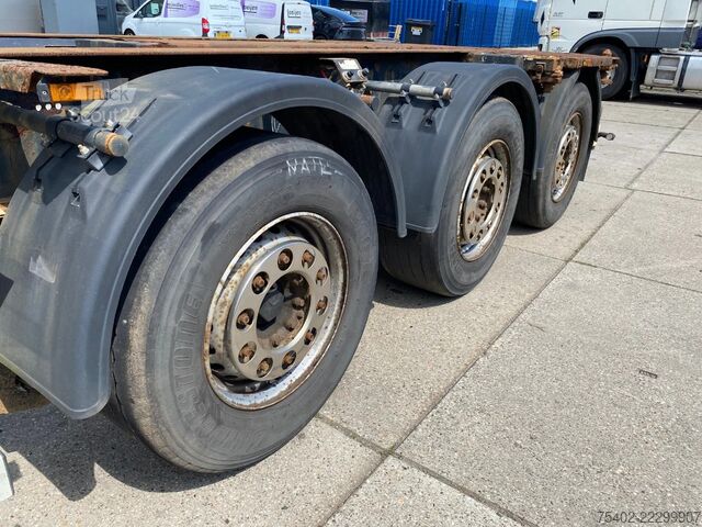 Konttikuljetukset Krone SD Chassis / ADR / 2x Extendable / MB + Disc / ...
