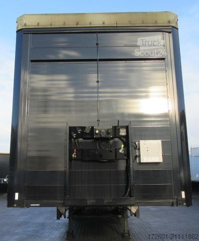 Åben sættevogn med presenning KÖGEL SN24 / XL Certifikat / Messetrailer  / SAF