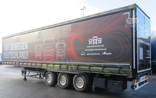 Åben sættevogn med presenning KÖGEL SN24 / XL Certifikat / Messetrailer  / SAF