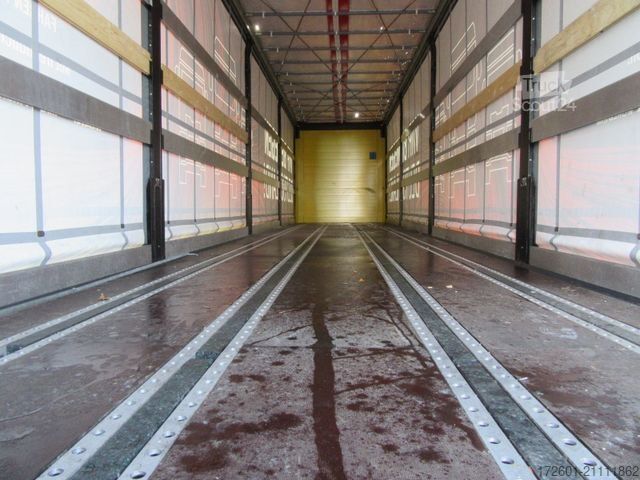 Åben sættevogn med presenning KÖGEL SN24 / XL Certifikat / Messetrailer  / SAF