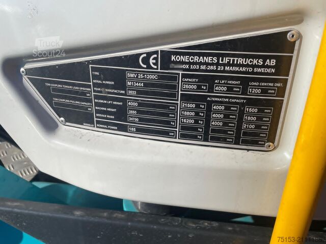 Dizel viljuškari SMV Konecranes 25-1200C