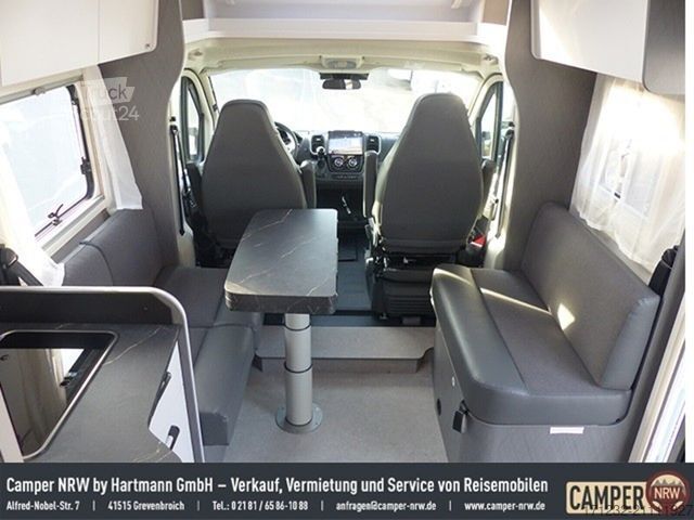 Half-integraal camper ETRUSCO T 7400 SBC Complete Sel. + Fahrradtr. + Safetyp.