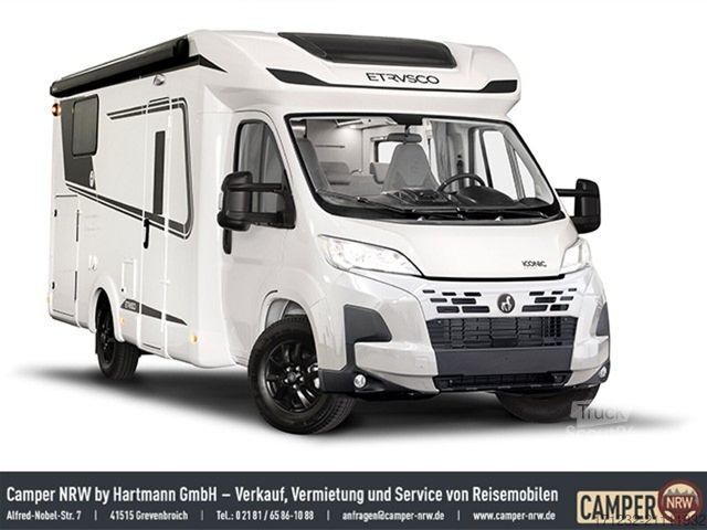 Half-integraal camper ETRUSCO T 5900 FB Complete Selection + Fahrradträger