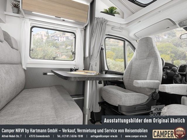 Half-integraal camper ETRUSCO T 5900 FB Complete Selection + Fahrradträger