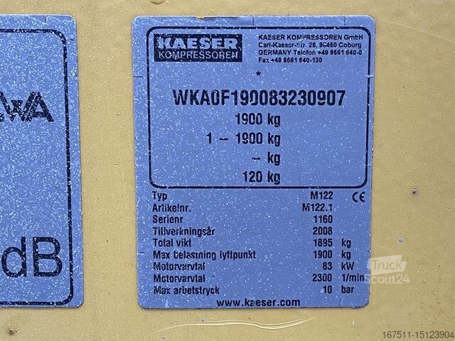 Kompresor Kaeser M 122 - N