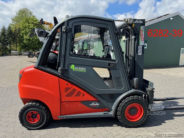 Frontgaffeltruck Linde H 35 T 02 EVO