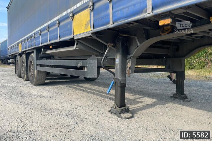 Розсувні тенти Schmitz Cargobull SCB*S3T / Disk brakes / Huckepack