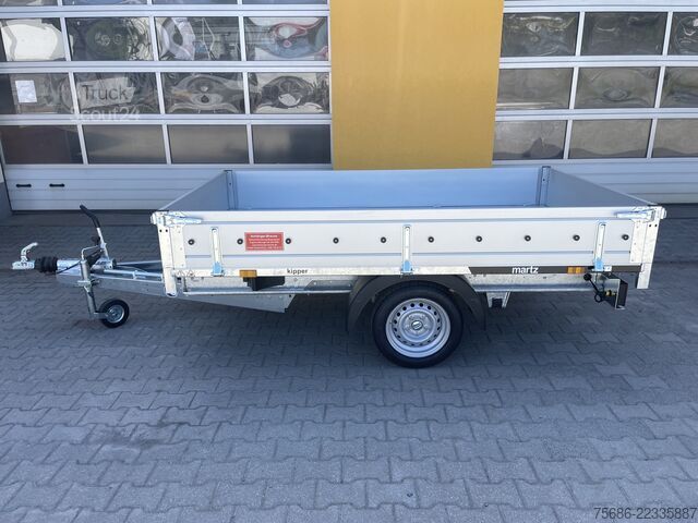 ανατρεπόμενο ρυμουλκούμενο Martz Kipper 250/ C S 1,3T Kipper Einachser