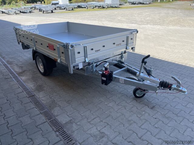 ανατρεπόμενο ρυμουλκούμενο Martz Kipper 250/ C S 1,3T Kipper Einachser