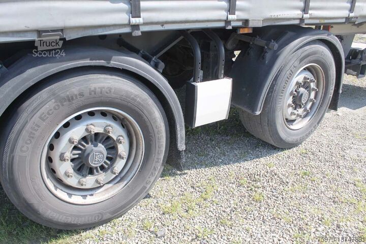 Open oplegger met dekzeil Lecitrailer