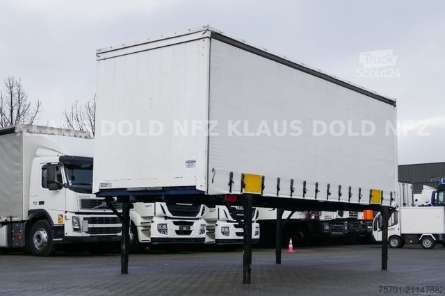 Wissellaadbak oplegger KRONE WP 7.3 LS5-CS Pritsche Plane BDF Bordwände