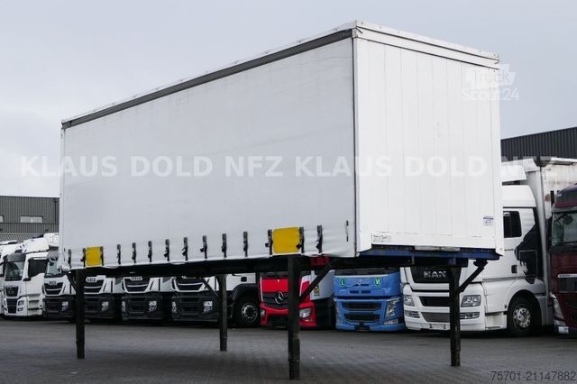 Wissellaadbak oplegger KRONE WP 7.3 LS5-CS Pritsche Plane BDF Bordwände