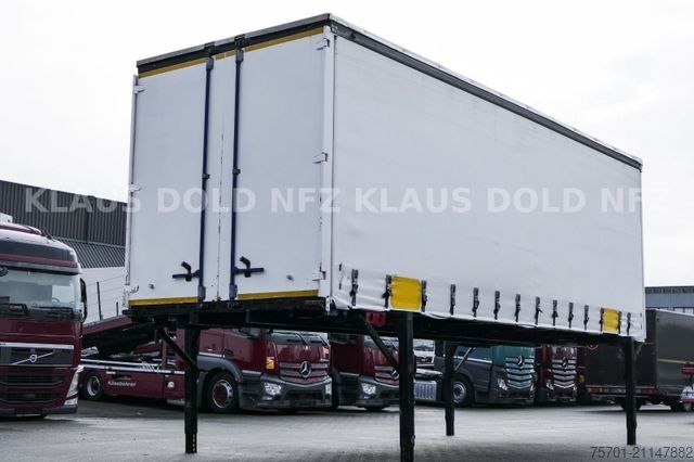 Wissellaadbak oplegger KRONE WP 7.3 LS5-CS Pritsche Plane BDF Bordwände