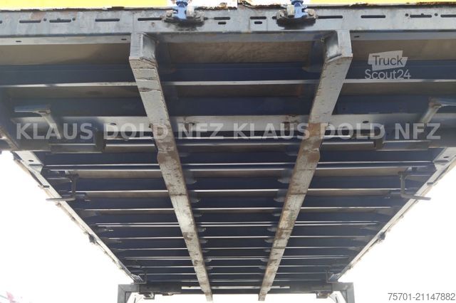 Wissellaadbak oplegger KRONE WP 7.3 LS5-CS Pritsche Plane BDF Bordwände