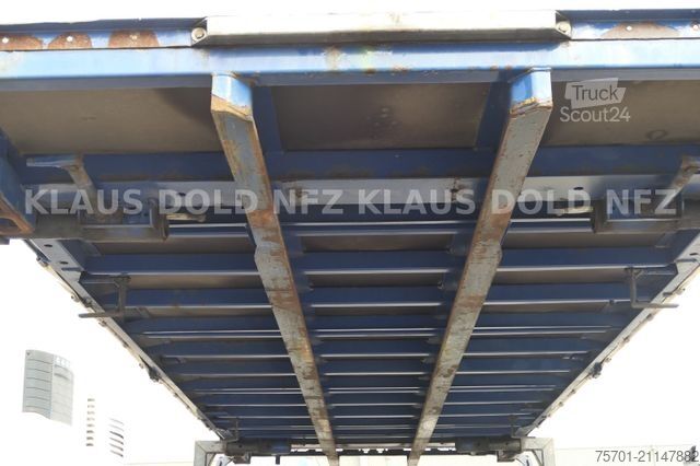 Wissellaadbak oplegger KRONE WP 7.3 LS5-CS Pritsche Plane BDF Bordwände