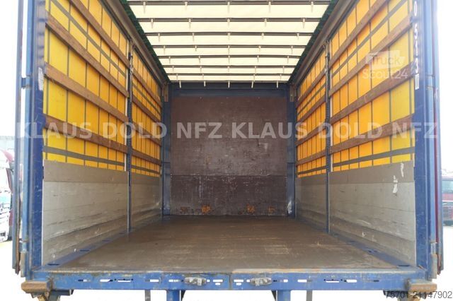 Wissellaadbak oplegger KRONE WP 7.3 LS5-CS Pritsche Plane BDF Bordwände