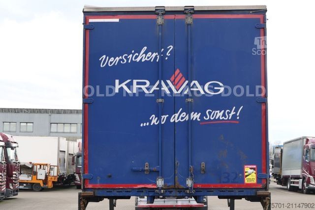 Wissellaadbak oplegger KRONE WP 7.3 LS5-CS Pritsche Plane BDF Bordwände