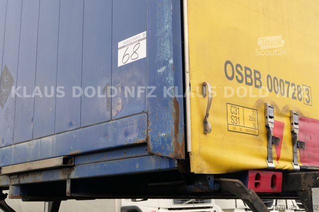 Wissellaadbak oplegger KRONE WP 7.3 LS5-CS Pritsche Plane BDF Bordwände