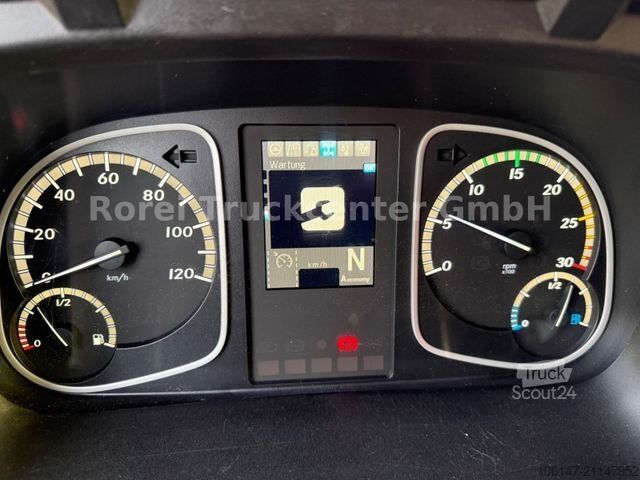 LKW mit Kofferaufbau MERCEDES-BENZ 1224L E6C, Automatik, AHK, Klima, LBW MBB 1to