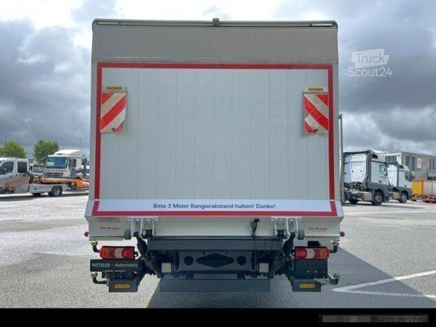 Фургон-будка MERCEDES-BENZ Atego 823 L Koffer 7,30m* LBW 1to*Klima*Alu*TOP