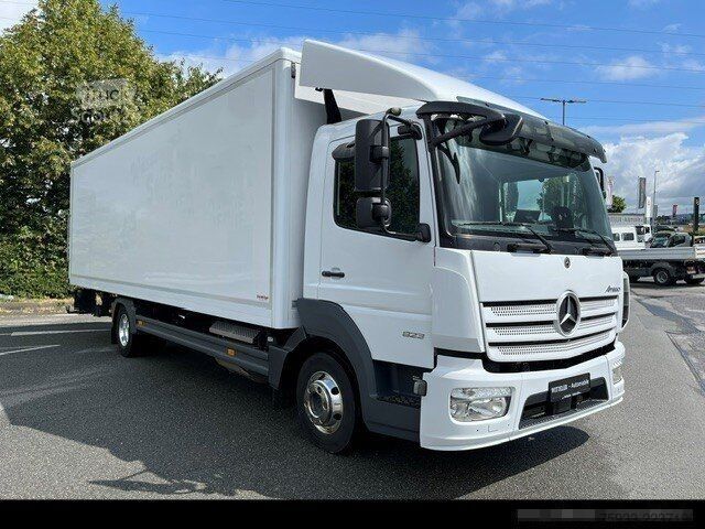Кастомизированный фургон MERCEDES-BENZ Atego 823 L Koffer 7,30m* LBW 1to*Klima*Alu*TOP