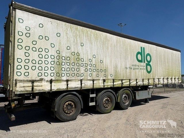 Nyitott ponyvás félpótkocsi  Curtainsider Standard